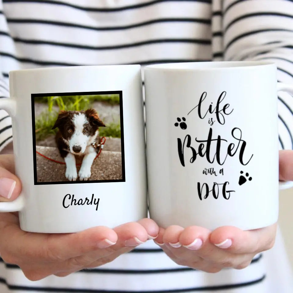 Mein Haustier - Personalisierte Foto-Tasse