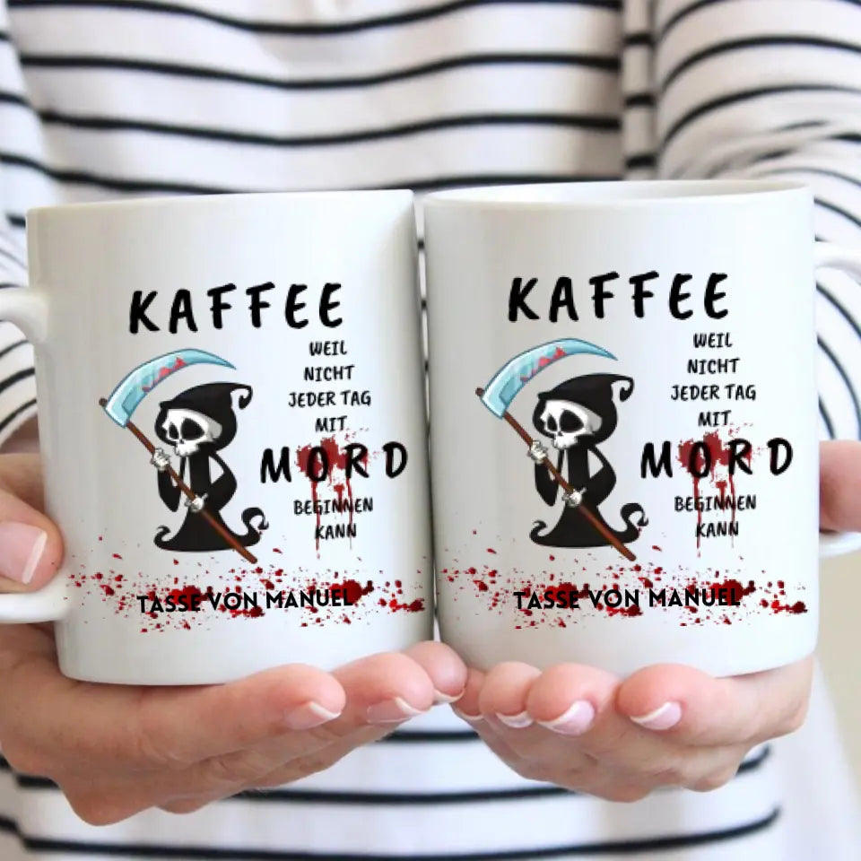 Kaffeetasse personalisiert für Kollegen, Kolleginnen, Bürotasse lustig – Uniheart