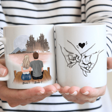 Laden Sie das Bild in den Galerie-Viewer, Bestes Pärchen - Personalisierte Tasse für Verliebte
