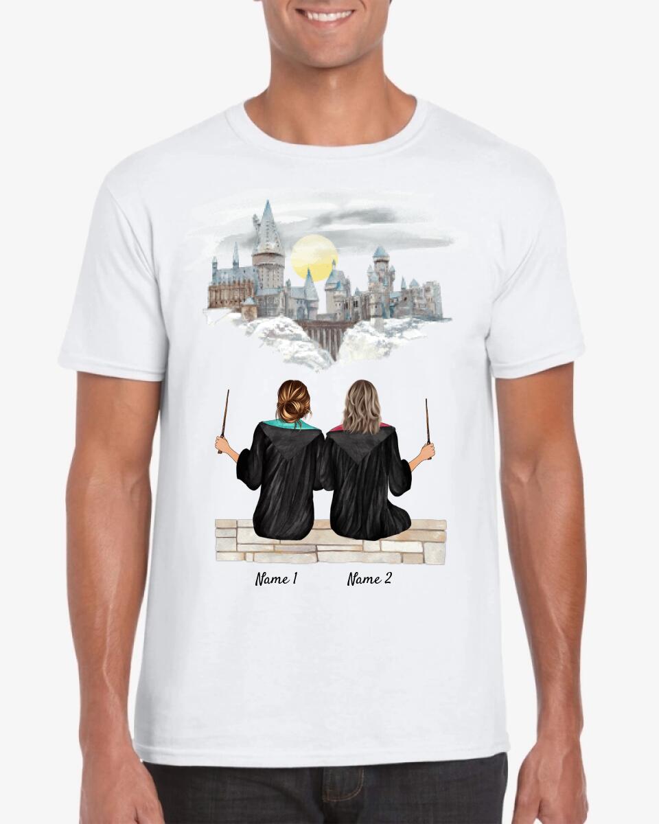Beste Zauberinnen - Personalisiertes T-Shirt (2-4 Freundinnen)