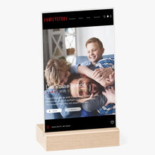 Laden Sie das Bild in den Galerie-Viewer, Personalisiertes Acryl-Glas Netflix Cover &quot;Familystory&quot; für die ganze Familie
