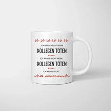 Laden Sie das Bild in den Galerie-Viewer, Vielleicht einen Kollegen - Personalisierte Tasse Kolleginnen, Abschied, Jobwechsel, Geburtstag Büro (2-4 Personen)
