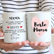 Laden Sie das Bild in den Galerie-Viewer, Bestes Geschenk für Opa - Personalisierte Tasse (Für Mama, Papa, Oma oder Opa)
