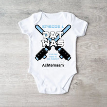 Laden Sie das Bild in den Galerie-Viewer, Dat Was - Gepersonaliseerde baby onesie, baby body 100% biologisch katoen
