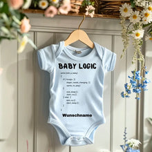 Laden Sie das Bild in den Galerie-Viewer, Baby Logic, IT Anleitung - Personalisierter Baby-Onesie/ Strampler, 100% Bio-Baumwolle
