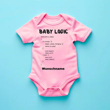 Laden Sie das Bild in den Galerie-Viewer, Baby Logic, IT Anleitung - Personalisierter Baby-Onesie/ Strampler, 100% Bio-Baumwolle
