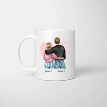 Laden Sie das Bild in den Galerie-Viewer, Merak etme AŞKIM - Personalisierte Pärchen-Tasse
