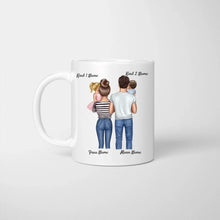 Laden Sie das Bild in den Galerie-Viewer, We are family, Ma famille - parents avec enfants - Mug personnalisé (1-4 enfants)
