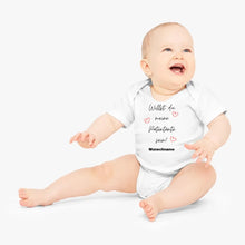 Laden Sie das Bild in den Galerie-Viewer, Willst du meine Patentante sein? - Personalisierter Baby-Onesie/ Strampler, Weihnachtsgeschenk, 100% Bio-Baumwolle
