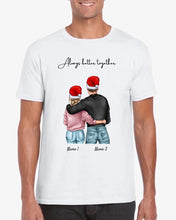 Laden Sie das Bild in den Galerie-Viewer, Bestes Pärchen Weihnachten - Personalisiertes T-Shirt
