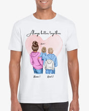Laden Sie das Bild in den Galerie-Viewer, Beste Mama - Personalisiertes T-Shirt  Mutter &amp; Kinder/Jugendliche (100% Baumwolle, Unisex)
