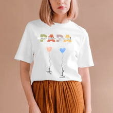 Laden Sie das Bild in den Galerie-Viewer, Meine Liebsten nennen mich PAPA - Personalisiertes T-Shirt (100% Baumwolle, Unisex)
