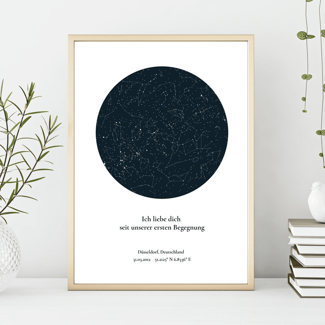 Unser Sternenhimmel - Personalisiertes Poster